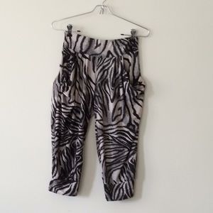 Summer sexy zebra crop lite weight.